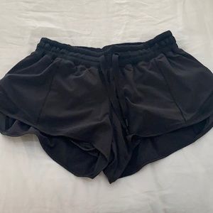 Lululemon Black Running Shorts - size 6